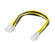 PREMIUMCORD Redukce napájení 8 pin/Female zdroj na P4 4pin/Male