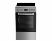 Beko FSM 57300 GX Sporák s sklokeramickou deskou nerez