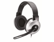 GENIUS headset - HS-05A (stereo sluchátka + mikrofon), svinovací kabel