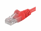 PREMIUMCORD Patch kabel UTP RJ45-RJ45 CAT5e 0.25m červená
