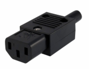 PREMIUMCORD Konektor napájecí 230V na kabel (samice, IEC C13)