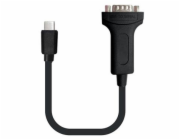 PremiumCord ku31-232A PremiumCord Konvertor USB 3.1 (typ C) na RS232/ 20cm/ černý