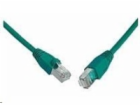 SOLARIX patch kabel CAT5E SFTP PVC 2m zelený snag-proof