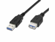 PremiumCord Prodlužovací kabel USB 3.0 Super-speed 5Gbps A-A, MF, 9pin, 1m