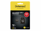Intenso microSDXC Card      64GB Class 10 UHS-I Premium