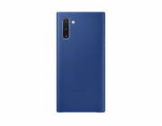 Modrý kožený kryt Samsung Note 10 (EF-VN970LL)