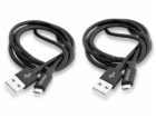 Verbatim Micro USB Cable Sync & Charge 100cm cerna