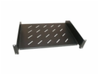 XtendLan Police 400mm, univerzal, 2U, 45kg nosnost, černá