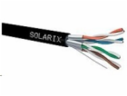 Solarix Kabel STP drát CAT6A STP PE Fca 500m/cívka SXKD-6...
