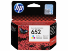 HP 652 originální inkoustová kazeta tříbarevná F6V24AE