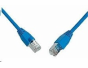 SOLARIX patch kabel CAT5E SFTP PVC 10m modrý