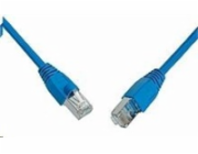 SOLARIX patch kabel CAT5E SFTP PVC 15m modrý