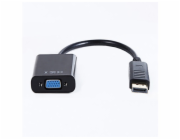 Gembird adaptér DisplayPort - VGA, M/F, black