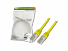 Digitus Patch Cable, UTP, CAT 5e, AWG 26/7, měď, žlutý, 1m