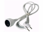 PREMIUMCORD Prodlužovací přívod 230V 2m, 1 zásuvka (M/F) ...
