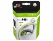 Ink. kazeta TB kompat. s Brother LC 985 YE 100% N