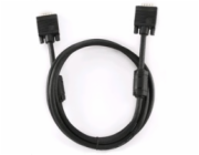 GEMBIRD Kabel VGA propojovací 1,8m, černý (HD15M/M, dvojité stínění, feritová jádra)
