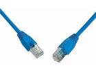 SOLARIX patch kabel CAT5E SFTP PVC 2m modrý