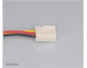 AKASA ventilátor DFS802512L, 80 x 25mm, kluzné ložisko, tichý