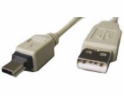 USB kabel A-MINI 5PM 2.0 2m HQ 1,8m