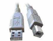 Kábel CABLEXPERT USB A-B 4,5m 2.0 HQ Black, pozlátené kontakty