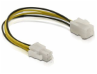 Delock 82428 prodlužovací napájecí kabel p4 (4-pinový) sa...