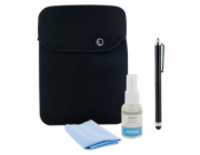 4World SADA pro tablety 10.1'' | black rukáv | stylus | čistší 30ml | hadřík