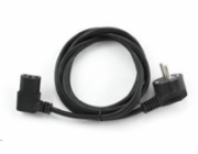 GEMBIRD Kabel napájecí pravoúhlý VDE 220/230V 1,8m