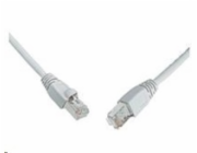 Patch kabel Solarix C6-315GY-0,5MB SFTP Cat 6, snag-proof, 0,5m - šedý
