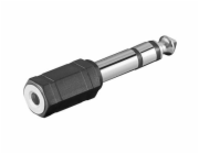 PremiumCord adaptér 6,3mm Stereo plug - 3,5mm Stereo jack (M/F)