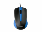 C-TECH myš WM-01, modrá, USB