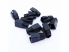 DATACOM Návlek pro plug RJ45 (CAT6A,CAT7) černý (10ks)