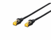 Digitus CAT 6A S-FTP patch cable, Cu, LSZH AWG 26/7, length 2 m, color black