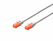 Digitus CAT 6 S-FTP patch cable, Cu, LSZH AWG 27/7, length 0.5 m, color white