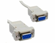 PREMIUMCORD Kabel sériový 5m Laplink (Canon 9F/9F, rozebírací, RS232)