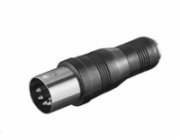 PREMIUMCORD Adaptér Jack 3,5mm - DIN (F/M)