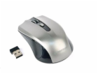 GEMBIRD Myš MUSW-4B-04-BG, černo-šedá, bezdrátová, USB na...