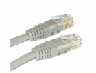 XtendLan patch kabel Cat6, UTP - 15m, šedý