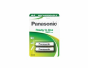 1x2 Panasonic Akku NiMH Mignon AA 1900 mAh Ready to Use