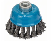 Hrncový kartáč 75 mm, 0,5 mm, M14