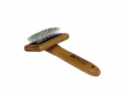 Bamboo Groom Malý jemný kartáč s nerezovými hroty, Finišák