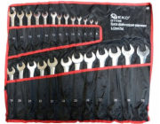 Klíče očkoploché, sada 25ks, 6-32mm GEKO