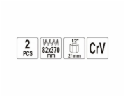 Stahovák pružin tlumičů automobilů 370mm YATO