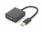Digitus Adaptér USB 3.0 na VGA, vstupní USB 1080p, výstup...