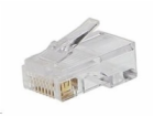 PREMIUMCORD Konektor RJ45 8pinů - na drát, balení 10ks v ...
