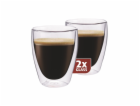 Maxxo coffee dvoustěnné termo sklenice 235 ml 2ks