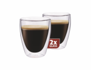 Maxxo coffee dvoustěnné termo sklenice 235 ml 2ks
