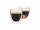 Maxxo DG808 espresso dvoustěnné termo sklenice 2ks