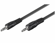 PREMIUMCORD Kabel audio 3,5mm Jack 2m (M/M, stereo)
