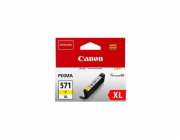 CANON CARTRIDGE CLI-571XL Y žlutá pro PIXMA MG575x, MG685x, MG775x, TS505x, TS 605x, TS805x (715 str.)